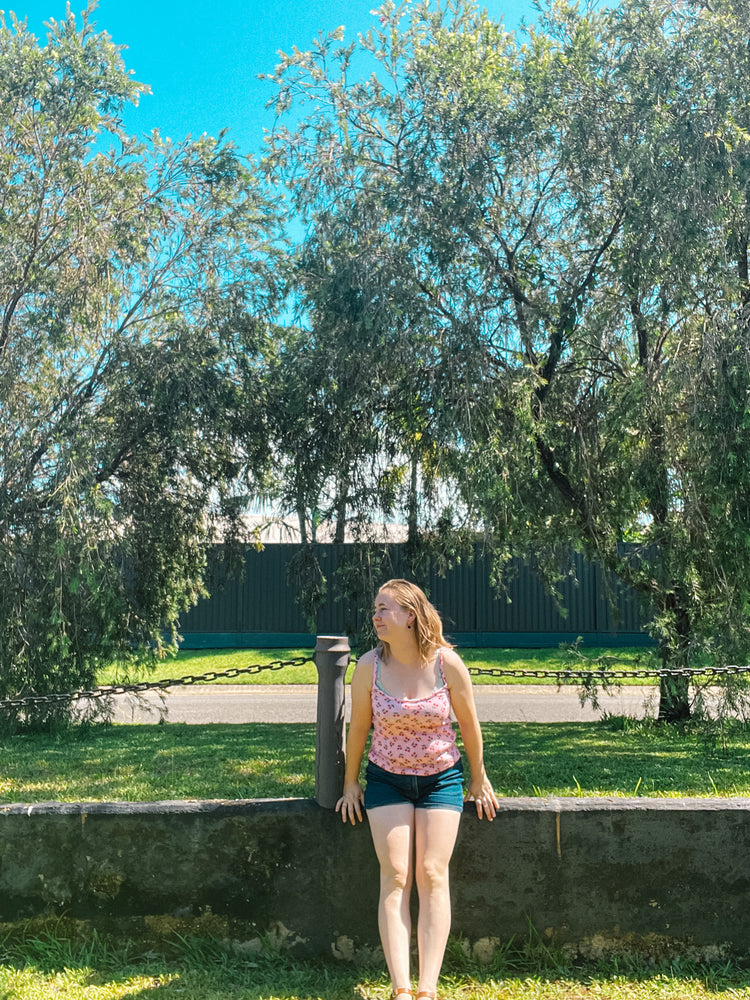 Summer cherries camisole 