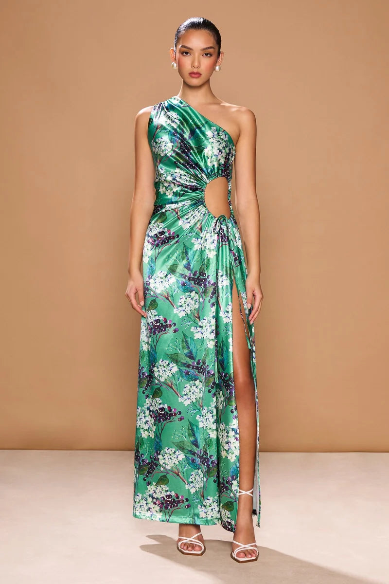 Nour Maxi Dress in Fiori de Sambuco (16)