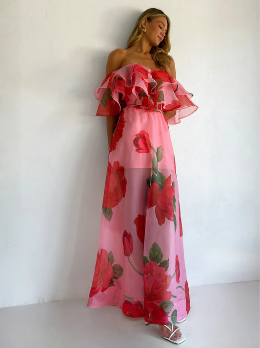 Sibella Set in Raspberry Bloom (12)
